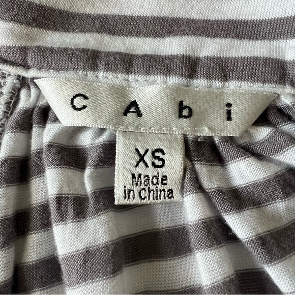 2/$30 CAbi Striped Halter Tunic Top SZ XS - Picture 8 of 13